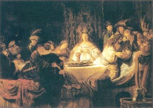 Samson At The Wedding — Rembrandt Van Rijn