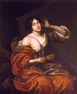 Lady Elizabeth Howard, Lady Felton, As Cleopatra — Benedetto Gennari Mlajši