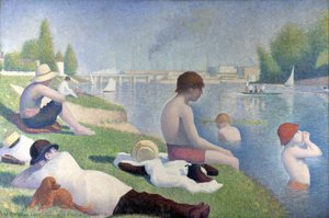 Bañistas en Asnieres, 1889