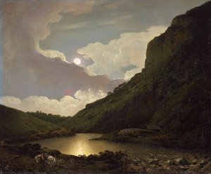 Matlock Tor By Moonlight — Joseph Wright Of Derby