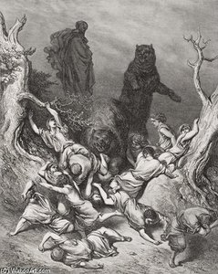The Children Destroyed By Bears — Paul Gustave Doré