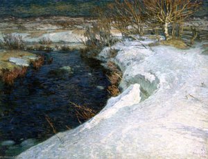 Ende Des Winters, Gosselin Fluss — Marc-aurèle De Foy Suzor-coté