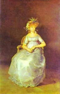 Portrait Of The Countess Of Chinch N — Francisco José De Goya Y Lucientes