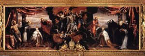 Il Cristo Morto Adorato Dai Dogi Pietro Lando E Marcantonio Trevisan — Jacopo Tintoretto