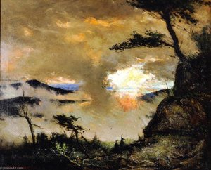 Large Landscape (also known as Grandfather Mountain in the Mist)
