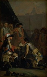Magnus Stenbock Surrenders The Fortress Of Tønningen To Frederik Iv In 1714 — Nicolai Abraham Abildgaard