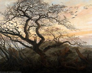 Tree Of Crows — Caspar David Friedrich