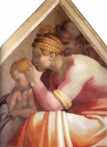 Rodičia Krista: Figúry (podrobnosti) — Michelangelo Buonarroti