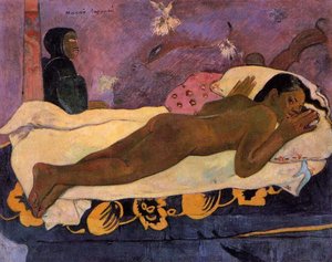 Manao Tupapau (also Known As Spirit Of The Dead Watching) — Eugène Henri Paul Gauguin