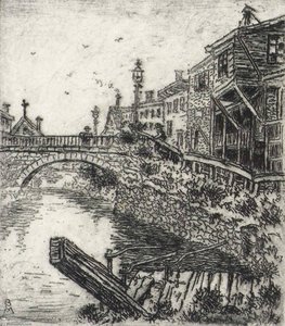 Old C. And O. Canal, Georgetown, D.c — Benson B Moore