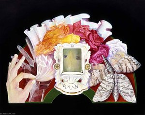 There Are Two Ways Of Spreading Light To Be The Candle Or The Mirror That Reflects It. Edith Wharton, Vesalius In Zante, 1902. From The Series Great Ideas Of Western Man — Ellen Lanyon