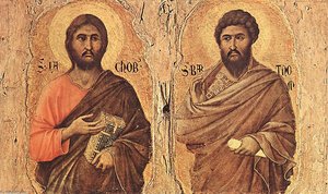 Maestăția (detaliu) (27) — Duccio Di Buoninsegna