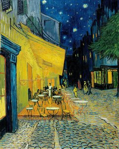 Terrasse Eines Cafés Bei Nacht (place Du Forum) — Vincent Willem Van Gogh