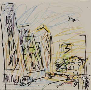 Study for Mornington Crescent, Summer Morning II