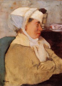 Femme Avec Un Bandage — Hilaire-germain-edgar Degas