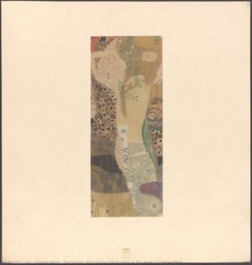 The friends after Gustav Klimt, plate 9, The work of Gustav Klimt