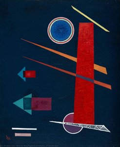 Powerful Red — Wassily Wassilyevich Kandinsky