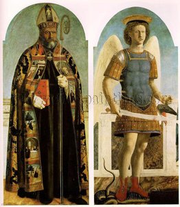 Polidipticul Sfântul Augustin — Piero Della Francesca