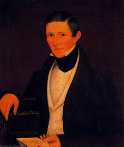 Portrait Of Mr. Lewis Northrop — Ammi Phillips