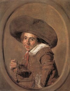 A Young Man In A Large Hat — Frans Hals
