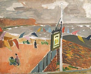 Eyemouth Sea Shore, Jour De Fête — John Mcnairn