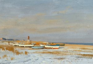 Snow on the Beach, Great Yarmouth