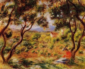 Viinitarhat Kagnessa — Pierre-auguste Renoir