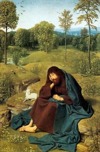 John The Baptist In The Wilderness — Geertgen Tot Sint Jans