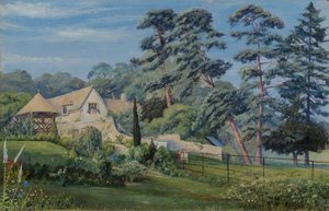 Výhled Na Alderley S Chaloupkou Nalevo — Marianne Northová