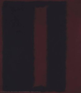 Black on Maroon