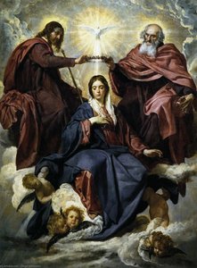 Die Krönung Der Jungfrau Maria — Diego Rodríguez De Silva Y Velázquez