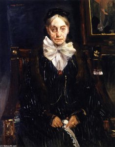 Portrait Of Frau Schreiber — Lovis Corinth