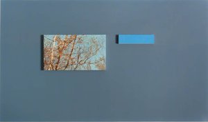 Six Landscapes (blue) (left Section) — Donald Urquhart