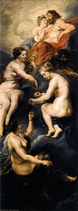 The Fate Spinning Maries Destiny — Peter Paul Rubens