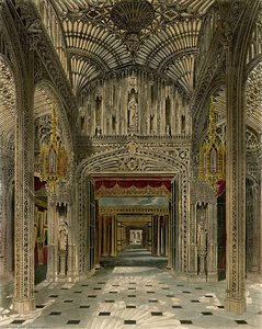 Carlton House, From Pyne's Royal Residences — Charles Wild