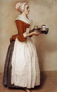 The Chocolate Girl — Žan-etjen Liotard