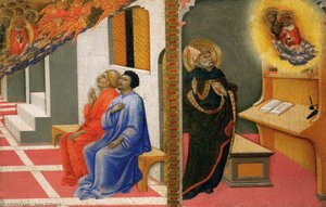 Scenes From The Life Of St Jerome (10) — Sano Di Pietro