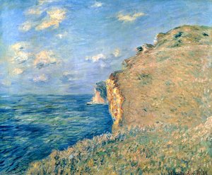 Fécamp-i Sziklák — Claude Monet