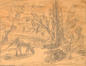 Landscape With A Horse