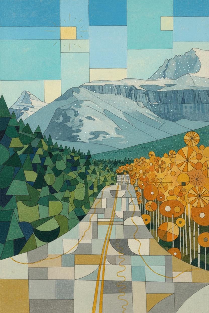 Azure Ascent: Homage To Klee — Jacques Villedieu