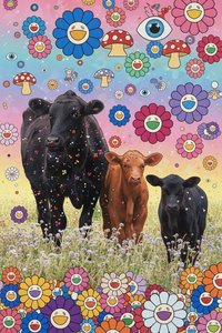 Ephemeral Pasture, Celestial Bloom - Unique Edition — Jacques Villedieu