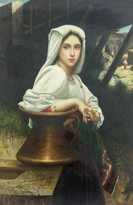 Italian Girl Drawing Water - William-adolphe Bouguereau — William-adolphe Bouguereau