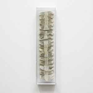 Layered Book Page Wall Sculpture In Acrylic